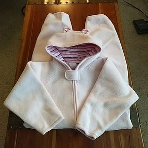 Hanna Anderson Fleece Bunting Suit